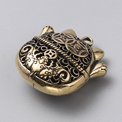 Messing Anhänger & Charms&nbsp;FIND-WH0518-95