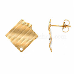 Ohrstecker-Beschläge aus Edelstahl 304&nbsp;LS-STAS-S080-059G-NR