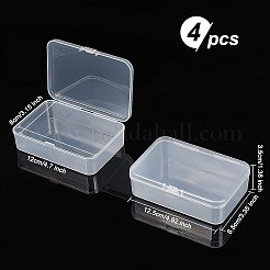 Transparente Kunststoffperlenbehälter&nbsp;CON-WH0074-68