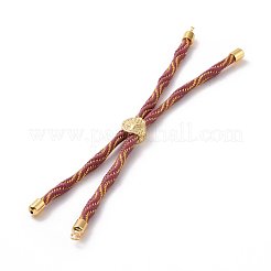Silberarmbänder aus Nylonschnur&nbsp;MAK-C003-04G