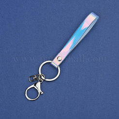 Llaveros láser de cuero pu&nbsp;KEYC-WH0018-55E