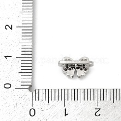 Ottone micro spianare fascini dello scorrevole zirconi&nbsp;KK-G526-01P