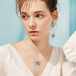 Pendentifs en alliage de style tibétain&nbsp;PALLOY-WH0091-25AS