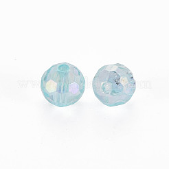Perles en acrylique transparente&nbsp;LS-MACR-S373-64-C04