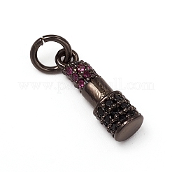 Ottone micro spianare pendenti zirconi&nbsp;KK-I668-34