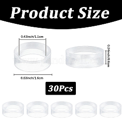 30 Stück Acryl-Mini-Ball-Displaysockel&nbsp;AJEW-CN0005-58