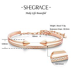 Schickes Armband aus echtem 18 Karat vergoldetem Messing&nbsp;JB34A