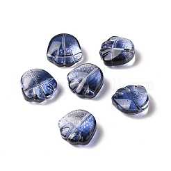 Perle di vetro verniciate a spruzzo trasparente&nbsp;GLAA-I050-12