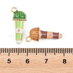 Pendentifs d'émail en alliage&nbsp;ENAM-D320-05