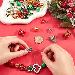 Ensemble de perles acryliques sur le thème de Noël&nbsp;OACR-SP0001-20B