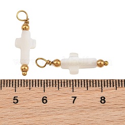 Natürlichen Süßwasser-Muschel Anhänger&nbsp;SH-CBA5EEC-08G