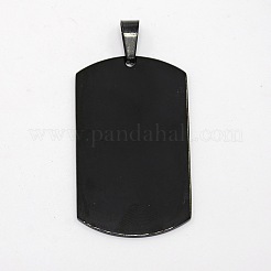 Pendentifs pour hommes en acier inoxydable 201&nbsp;STAS-O044-121