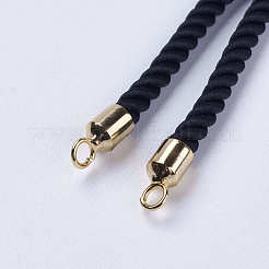 Nylon Twisted Cord Armband machen&nbsp;MAK-F018-04G-RS