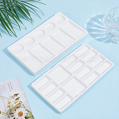 2 Stück Porzellanpalette in 2 Ausführungen&nbsp;DIY-GO0003-38