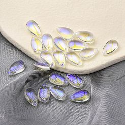 Transparente Glas Anhänger / charms&nbsp;GLAA-YW0003-03
