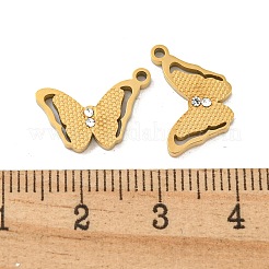 Pendentifs en acier inoxydable 304 avec placage ionique (IP)&nbsp;STAS-S135-10G