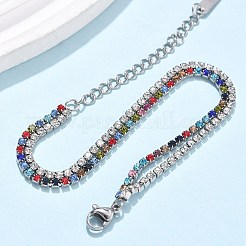 Mehrreihige Armbänder aus 304 Edelstahl&nbsp;BJEW-C103-03P