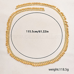 Chaînes de corps à franges en fer de style bohème vintage du Moyen-Orient&nbsp;HK1465