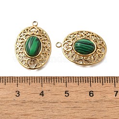 Natur Malachit Anhänger&nbsp;STAS-C111-55G