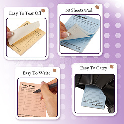 4 blocco note portatile in carta a 4 colori&nbsp;OFST-TA0001-06A