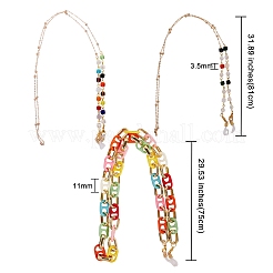 Chaînes de lunettes&nbsp;AJEW-SZ0001-09