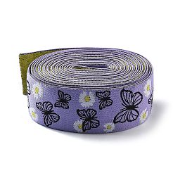 5 m breite elastische Bänder aus Nylon mit Blumen- und Schmetterlingsmotiv&nbsp;OCOR-XCP0002-44
