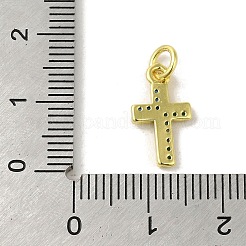 Ottone micro spianare pendenti zirconi&nbsp;KK-M283-20I-02