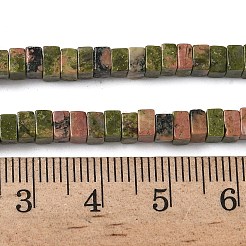 Natur Unakit Perlen Stränge&nbsp;G-A280-C10-01