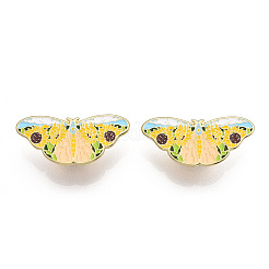 Farfalla con spilla in smalto girasole&nbsp;JEWB-G014-B01