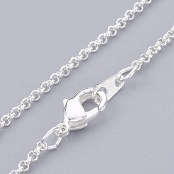 Messingkette Halsketten&nbsp;NJEW-D079-S
