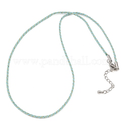 Fabrication de colliers en cordon tressé en nylon de 2 mm&nbsp;MAK-A019-02P