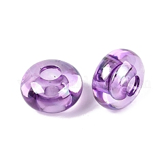 Perline europei acriliche trasparenti&nbsp;OACR-E033-20C