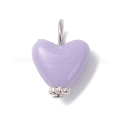 Pendentifs en plastique polystyrène opaque&nbsp;PALLOY-JF04353-01
