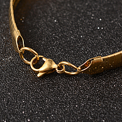 Bracelets à chaîne en acier inoxydable 304&nbsp;BJEW-O127-03G