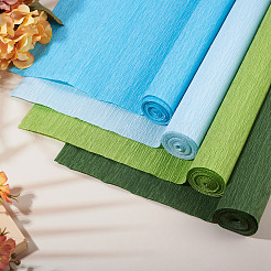 4 rouleau de papier crépon 4 couleurs&nbsp;DIY-TA0013-18B