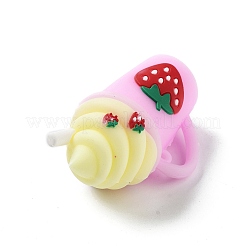 Gros pendentifs en plastique opaque pvc&nbsp;KY-D022-05D