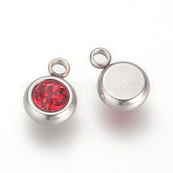 201 Edelstahl-Strass-Anhänger&nbsp;STAS-S068-M