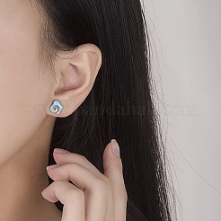 Clous d'oreilles en laiton&nbsp;LS-EJEW-BB61328-A