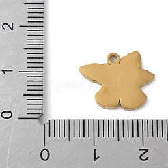 Weihnachtsmotive 304 Edelstahl Emaille Charms&nbsp;LS-STAS-K312-04D-G