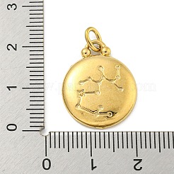 304 Edelstahl Anhänger Strass Fassungen&nbsp;LS-STAS-O009-01I-G