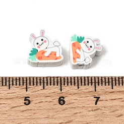 Perles de Pâques faites à la main en pâte polymère&nbsp;CLAY-A006-01C