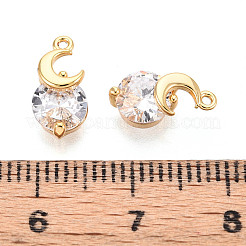 Ottone micro spianare fascino zirconi&nbsp;KK-N263-73A-G