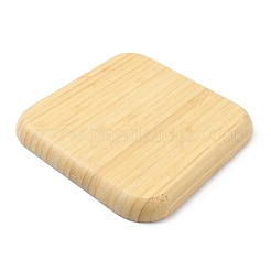 Assiette à bijoux en bois&nbsp;DIY-WH0430-096A