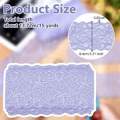 Ruban de dentelle de nylon&nbsp;OCOR-WH0105-042A