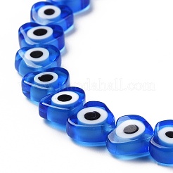 Chapelets de perles vernissées manuelles&nbsp;LAMP-F023-B12