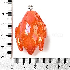 Pendentifs en résine opaque&nbsp;LS-FIND-I044-16E