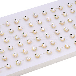 Ohrstecker aus Naturperlen mit Zirkonia&nbsp;PEAR-N020-05F