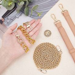 3 Stück 3 Stile Taschengurtketten&nbsp;FIND-GF0001-68