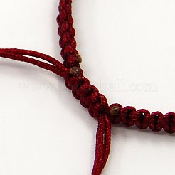 Création de bracelets de corde en nylon tressée&nbsp;AJEW-M001-18