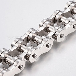 Bracelets en acier inoxydable 201 pour hommes résistants au ternissement&nbsp;BJEW-H569-20MM-A
